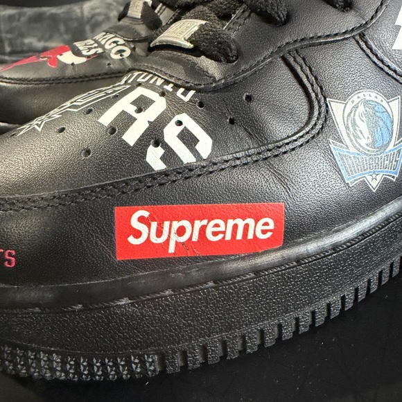 Air Force Supreme NBA Black Size 11.5M - Picture 13 of 13